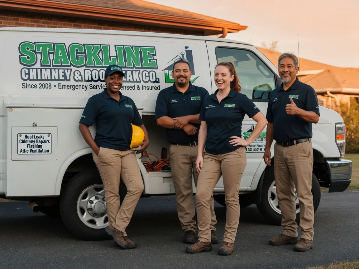 Chimney flashing repair company in Lodi, MO